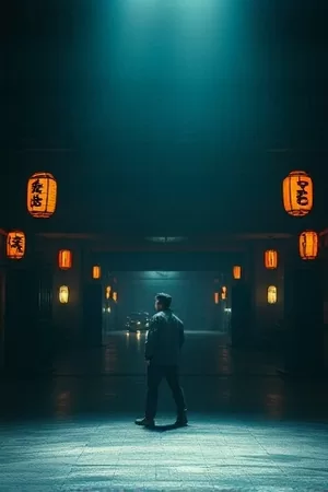 妲己视频专题主视觉：青铜纹样与狐影叠加的竖版海报