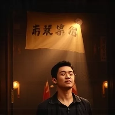 《棚内四季》封面：摄影棚顶灯与四季布景切换