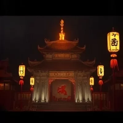 《摘星旧影》封面：高台仰拍与飘落花瓣